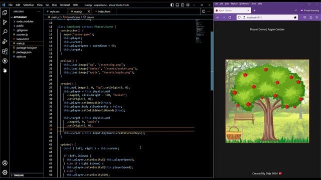 Phaser Tutorial | Make Your First 2D JavaScript Game смотреть онлайн