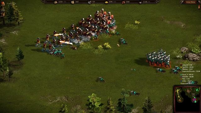 Cossacks 3 | 4v4 10pt | Fighting in the Highlands! | смотреть онлайн