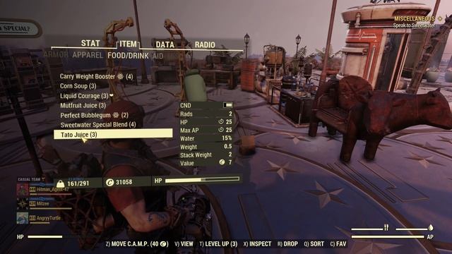 Lazy Crazy HEAVY GUNNER - NO PA Full HP - Unique Character Build - Fallout 76 смотреть онлайн