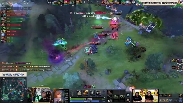 Full Game: Xtreme Gaming Vs OG - Game 2 (BO2) | Betboom Dacha Dubai 2024 - Group Stage