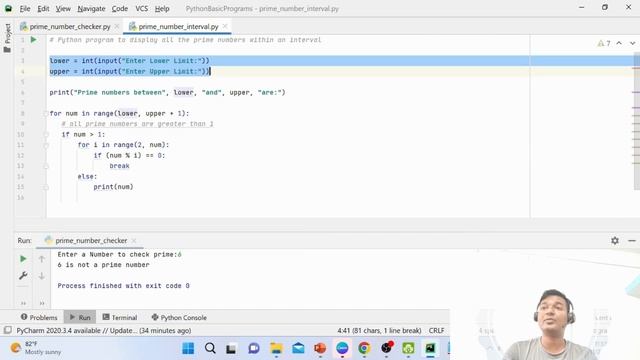 Check Number Number is Prime or Not ||Python Program Series Series ||Tech Rahaman смотреть онлайн