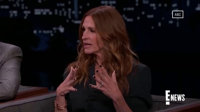 Julia Roberts Rocks Dress With George Clooney's Face All Over It | E! News смотреть онлайн