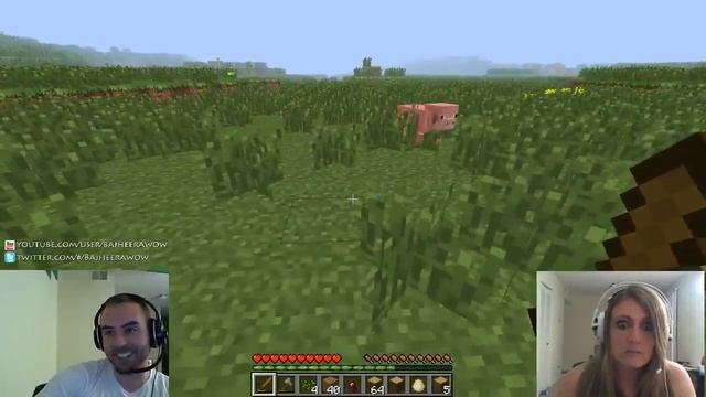 Baj & Jenny's Adventures in Minecraft #1 - A Whole New World! :D смотреть онлайн