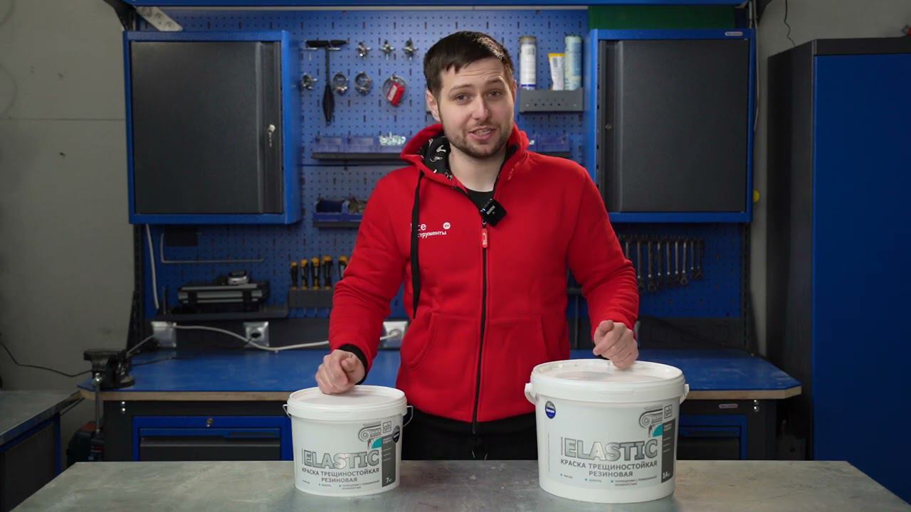 Обзор трещиностойкой резиновой краски Goodhim ELASTIC