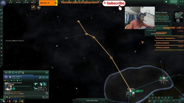 STELLARIS 4X Space game Learning time! | SivPlays - Tamil Live смотреть онлайн