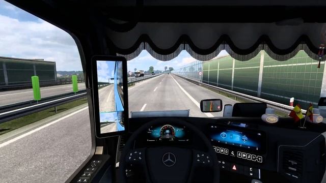 [G29] ETS2 (4K 60FPS) | PROMODS | MERCEDES ACTROS MP5 1848 | ZAMOŚĆ ?? - WROCŁAW ?? смотреть онлайн