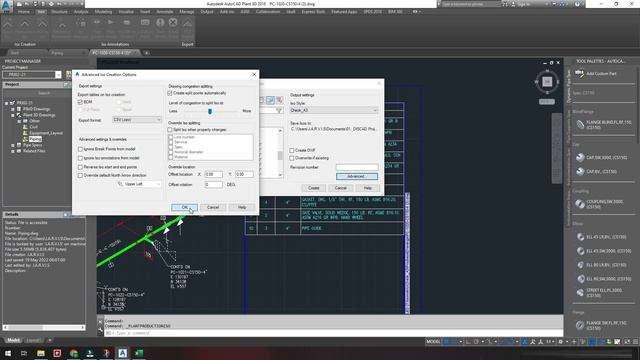 AutoCad Plant 2D - Convert BOM to Excel смотреть онлайн