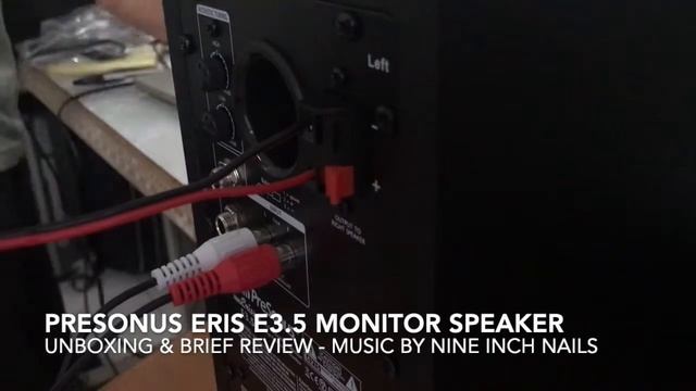 Presonus Eris E3.5 Studio Monitor Speaker Unboxing and Brief Review смотреть онлайн