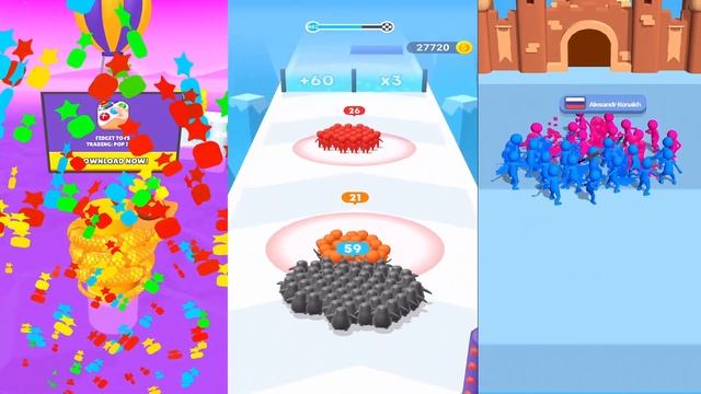 Snake Run Race /Countmasters:Crowd Runners 3D/Join Clash /The Best Gameplay Walkthrough/All Levels смотреть онлайн