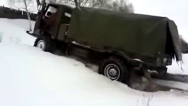 ГАЗ 66 с цепями смотреть онлайн