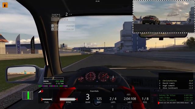 Assetto Corsa Career Novice Series 2 - Race #2 GOLD (Nurburgring Sprint) смотреть онлайн