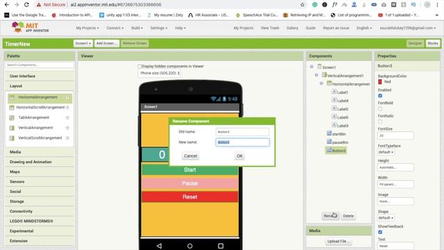 How to make a Timer in MIT App Inventor 2 смотреть онлайн