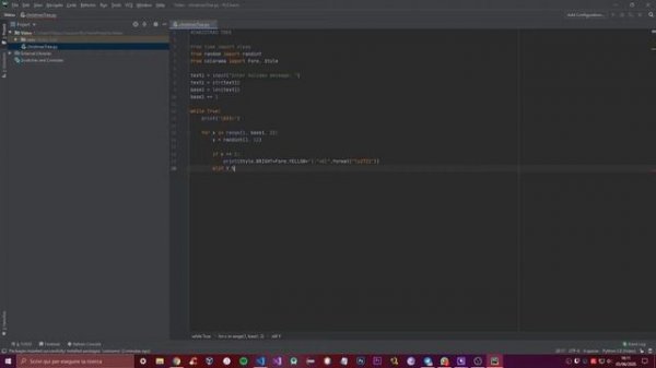 Create a Christmas Tree with Python - PyCharm Python - Tutorial #12