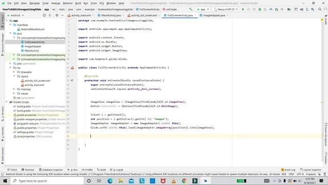 Photo Editor App For Images loaded From URL in android studio | Get the URI of image | Glide Librar смотреть онлайн