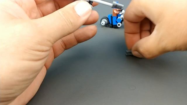How to build a custom LEGO chopper motorcycle !! смотреть онлайн