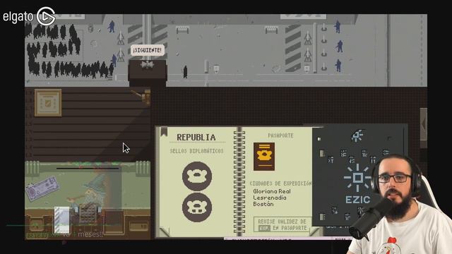 EXPLOSION EN LA ADUANA 3 EPISODIO - PAPERS PLEASE смотреть онлайн