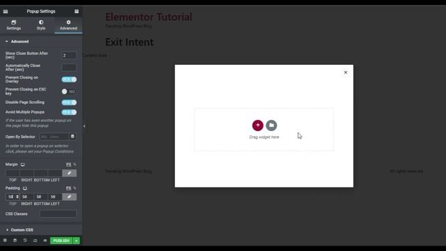 How to Create Exit Intent Popup in Elementor 2022 | WordPress Tutorial 2022 смотреть онлайн