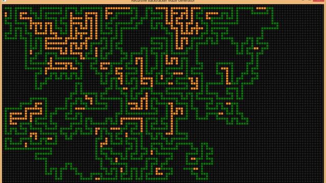 Recursive Backtracker Maze Generator Visualization смотреть онлайн