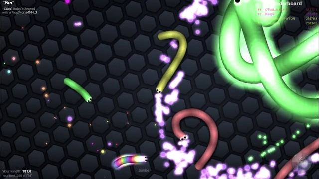SLITHER.IO - СЛИЗЕР ♦ НОВЫЙ АГАРИО