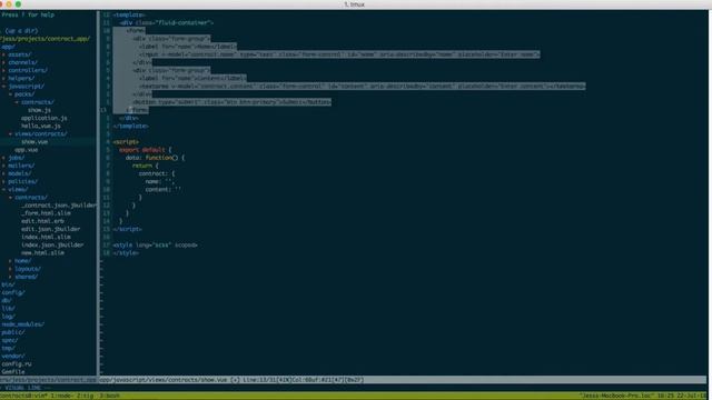 Step 3 - Setting Up Vue - The Making of an MVP смотреть онлайн