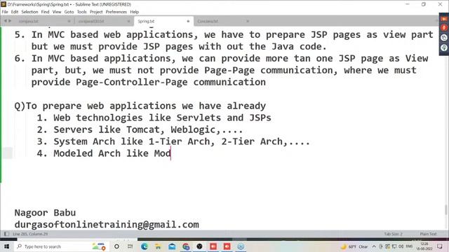 JAVA FRAMEWORK BY NAGOOR BABU SIR смотреть онлайн