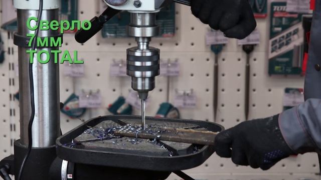 Сравнительный тест набора свёрл Total TACSD0251 25 предметов смотреть онлайн