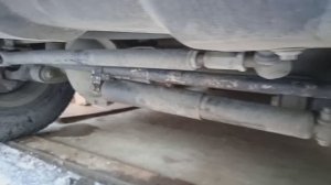 УАЗ Патриот с АКПП. Выровнял поврежденную рулевую тягу.