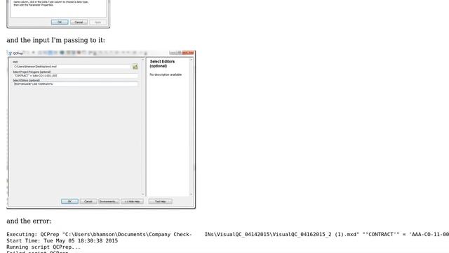 Setting Two Definition Queries as Parameters in Python Script tool causes: RuntimeError:... смотреть онлайн