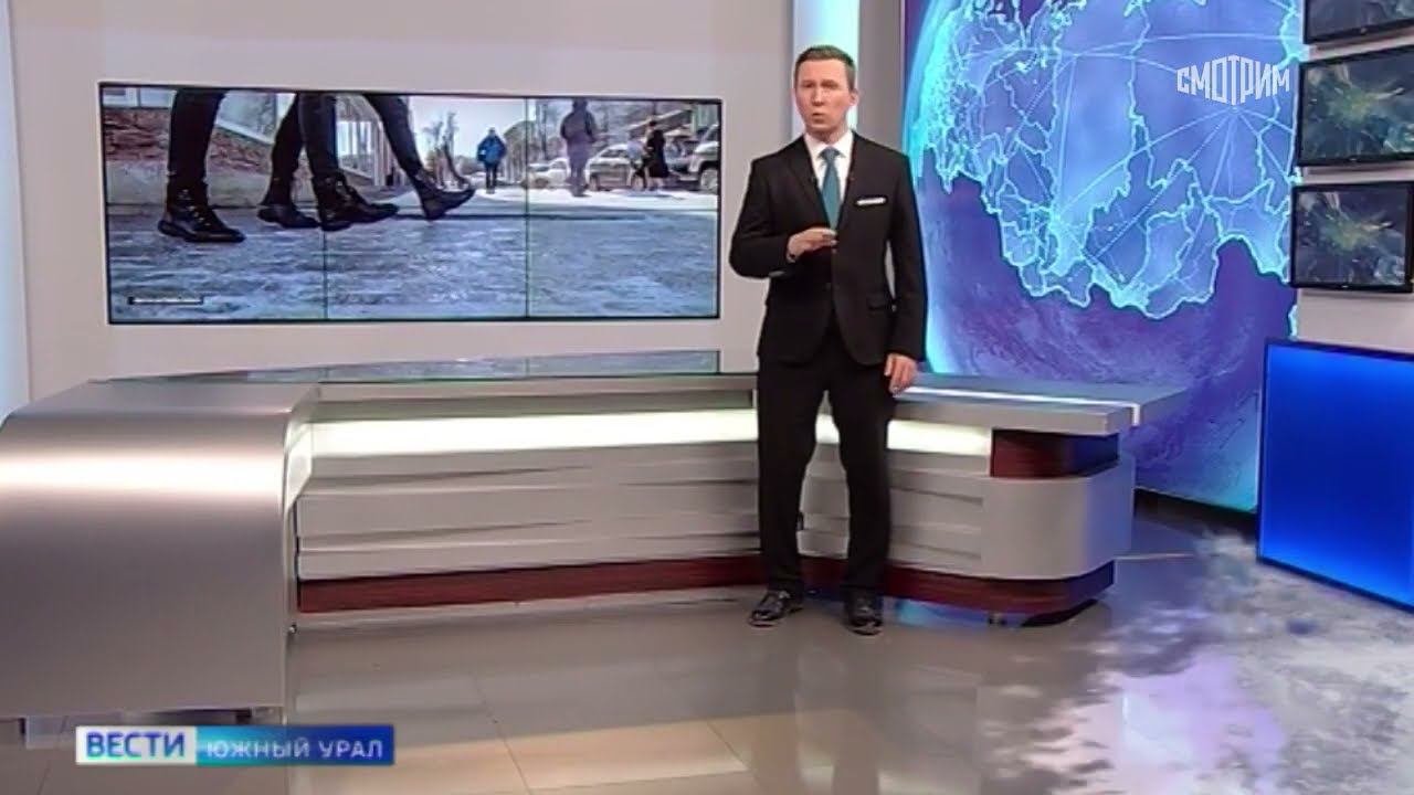 Очистка Ледоколом тротуаров и улиц в Челябинске смотреть онлайн