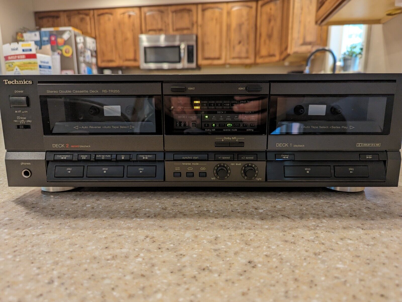 Двухкассетная дека Technics RS-TR255 с высокоскоростным дубляжем- ЯПОНИЯ-Год выпуска:1989 - 1990 смотреть онлайн