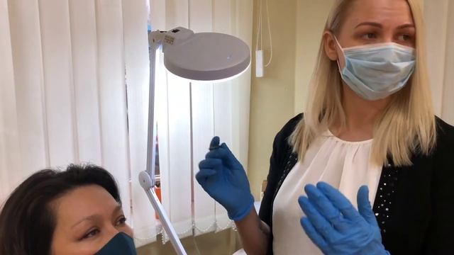 Фрагмент урока. Обучение Архитектуре бровей. смотреть онлайн