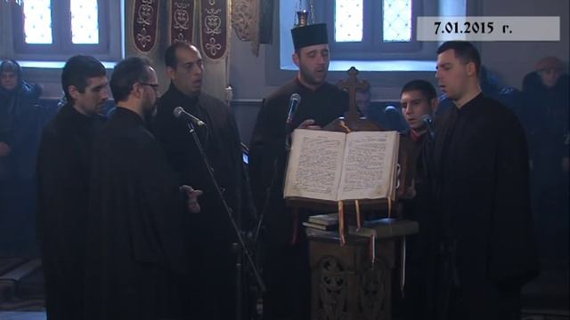 07.01.2015г. Архиерейска света Литургия от храм "Успение Богородично", гр. Хасково смотреть онлайн