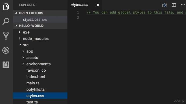 6 Structure of Angular Projects смотреть онлайн