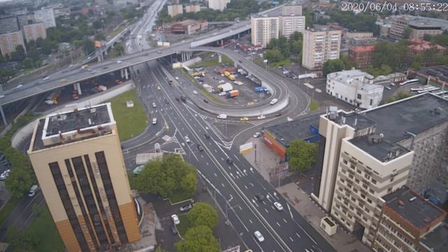 Москва - Нижегородская улица - веб камера 04.06.2020, 05:56