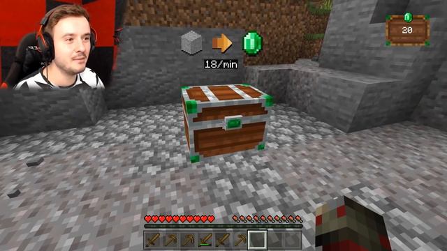 VYDĚLÁVÁM TĚŽKÝ PENÍZE V NOVÉM TYCOONU! - Minecraft Emerald Tycoon #1 смотреть онлайн