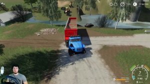 СТРОИМ МОСТ В ДЕРЕВНЕ часть 2 - FARMING SIMULATOR 19