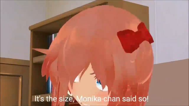 【MMD |×| Undertale | Doki Doki Literature Club】Size Dosen't Matter смотреть онлайн