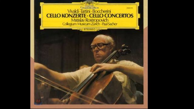 Mstislav Rostropovich - Vivaldi : Cello Concerto In G R.413