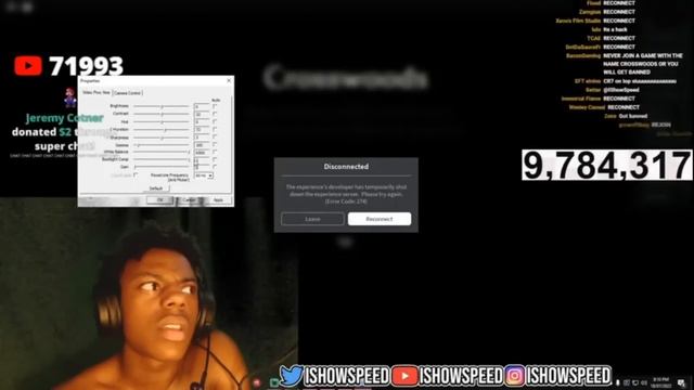 IShowSpeed Plays A Roblox Game That BANS YOU ?(Reupload)