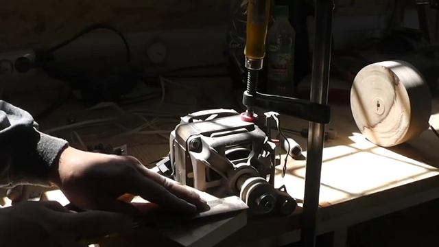 Гриндер из фанеры и мотор от стиральной машины Grinder смотреть онлайн