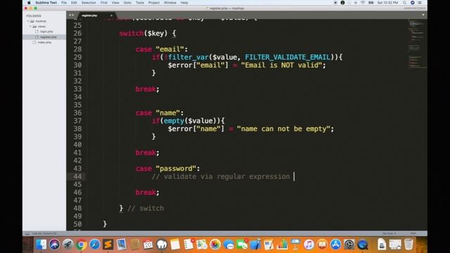 PHP Login/Registration in TAMIL தமிழில் - PHP Form Validation - 04 смотреть онлайн
