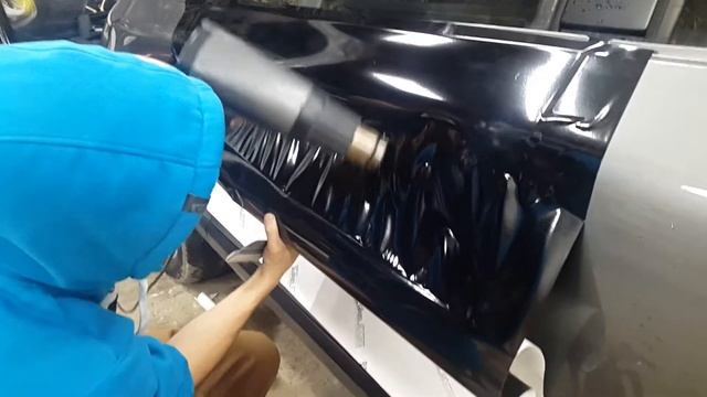 целиковая оклейка Porsche Cayenne в работе - StarStyling смотреть онлайн