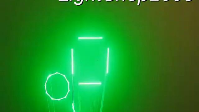 G-2 Professional High Speed Scanner Green Laser Show system with ILDA смотреть онлайн