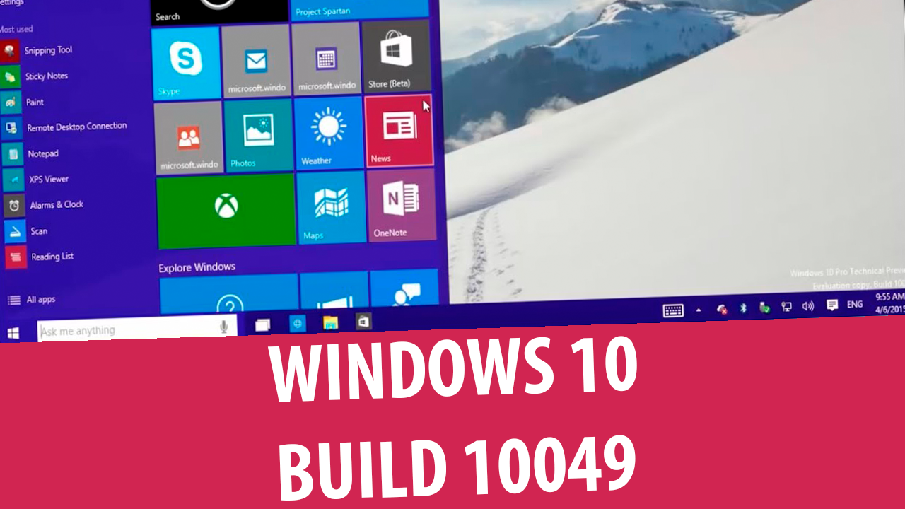 Обзор Windows 10 Technical Preview build 10049 смотреть онлайн