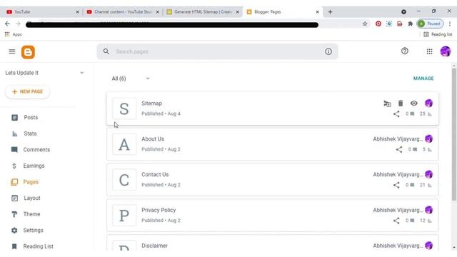 How To Create HTML Sitemap Page For Blogger 2021 | HTML Sitemap Generator | Lets Update It смотреть онлайн