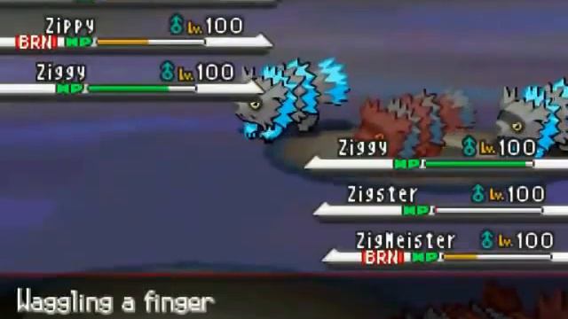 Pokemon BW Wi-Fi Battle #41-Zigzagoon Metronome смотреть онлайн