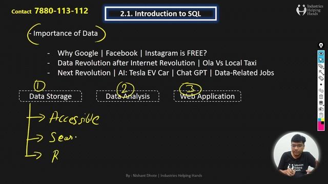 2.1 SQL Tutorials | Introduction to SQL | PostgreSQL & Pgadmin | SQL Lecture Hindi | Nishant Bhaiya смотреть онлайн