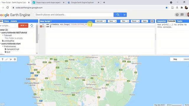S3 L8 Calculate Slope and Aspect in Google Earth Engine смотреть онлайн