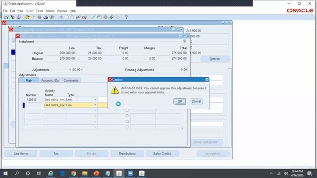 How to create Oracle AR Adjustments смотреть онлайн