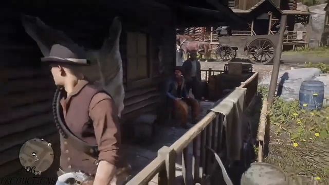 John Marston Antagonizing Blackwater and Strawberry Folk – Red Dead Redemption 2 смотреть онлайн